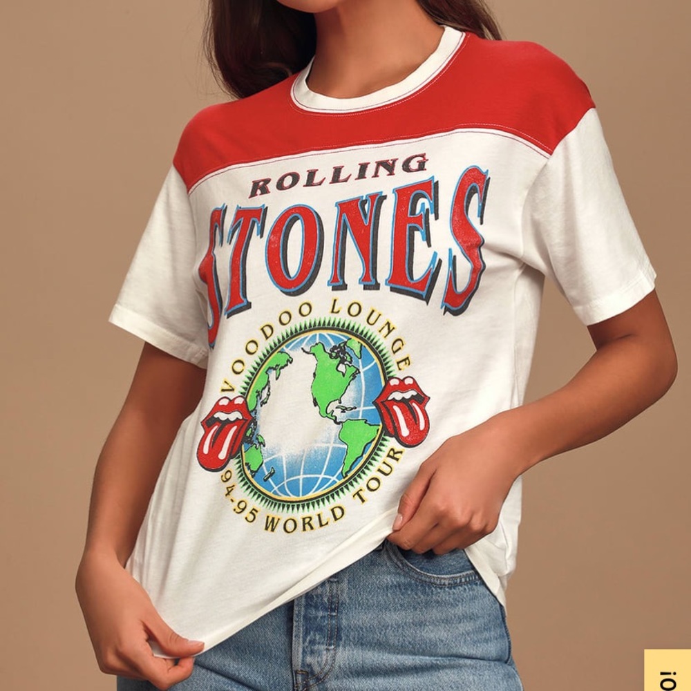 NWT Daydreamer Rolling Stones Voodoo Lounge Tee L - Picture 1 of 9